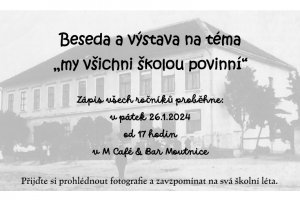 Pozvánka od Spolku historie na akci "My všichni školou povinní"