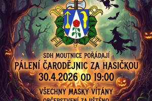 Pálení čarodějnic za hasičkou