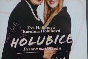 Eva Holubová s dcerou - vystoupení v Dambořicích