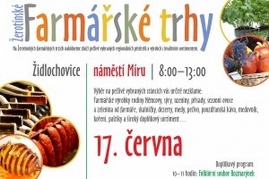 Pozvánka na Farmářské trhy do Židlochovic