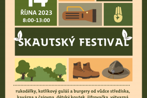 Pozvání na Farmářské trhy a Skautský festival do Židlochovic