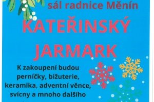 Kateřinský jarmark - 26.11.2023 v Měníně