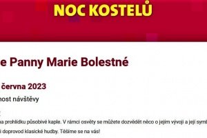 Pozvání na Noc kostelů do Nesvačilky