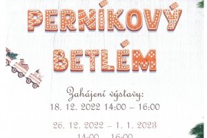 Pozvánka do Sokolnic na perníkový betlém