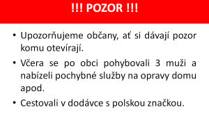 POZOR