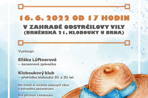 Pozvání na benefiční večer Klobouky v Kloboukách