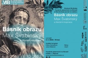 Pozvánka na výstavu "Básník obrazu Max Švabinský a literární inspirace"