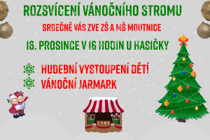Rozsvícení vánočního stromu