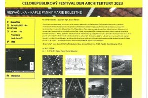 Pozvání do Nesvačilky na celorepublikový Den architektury 2023