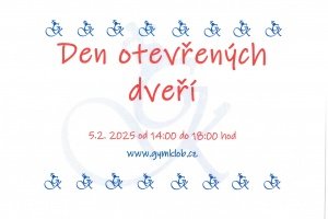 Den otevřených dveří Gymnázium Klobouky u Brna