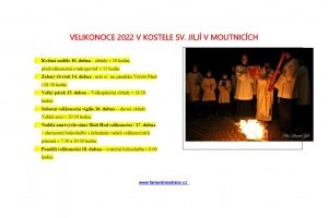 Velikonoce 2022 v kostele sv. Jiljí v Moutnicích