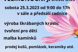Pozvání na velikonoční jarmark do Měnína