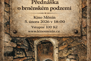 Přednáška o brněnském podzemí - 5. 2. 2026