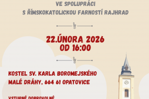 Benefiční koncert pěveckého sboru Blahoslava Hajnice