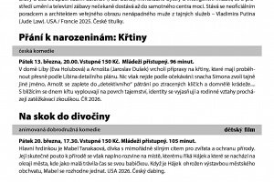 Program březen 2026