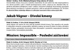 Program na květen 2025