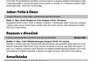 Program na říjen 2024