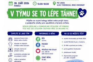 10. ročník Běhejme a pomáhejme útulkům v Brně