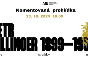 Komentovaná prohlídka výstavy Petr Dillinger (1899-1954). Kresby - grafiky - malby.
