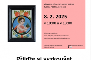 Podmalba na skle - určeno pro rodiče s dětmi - Rajhrad