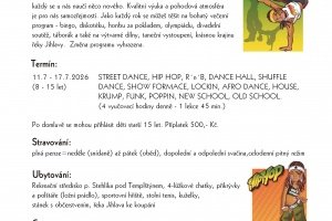 Letní škola tance streed dance, 32. ročník