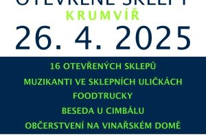 Otevřené sklepy Krumvíř