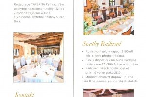 Taverna - příjemní prostředí pro Vaši svatbu