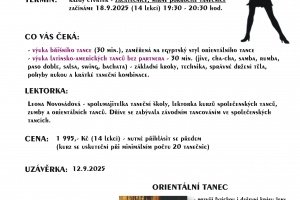 Taneční kurzy v Židlochovicích