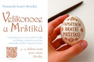 Velikonoce u Mrštíků: Tradice pro celou rodinu