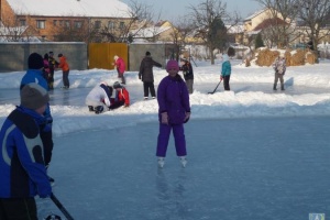 bruslení na hřišti rok 2010