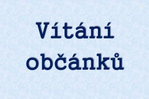 Vítání občánků