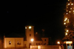 Noční pohled kostel sv. Jiljí