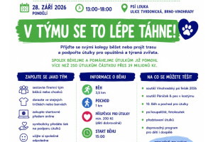 V týmu se to lépe táhne!