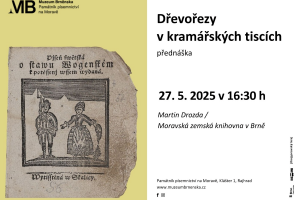 Dřevořezy v kramářských tiscích - přednáška